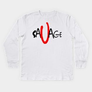 Savage 27 Kids Long Sleeve T-Shirt